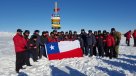 Ministro de Defensa y comandantes en jefe visitaron la Estación Polar Glaciar Unión II