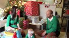 Lo que sucede con los padres primerizos en Navidad