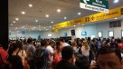 El atochamiento en Aeropuerto de Iquique tras fin del paro en DGAC