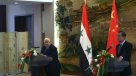 Siria anunció que está listo para negociar \
