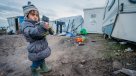 La Navidad en un campo de refugiados en Francia