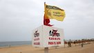Reñaca con prohibición de baño debido a fragata portuguesa
