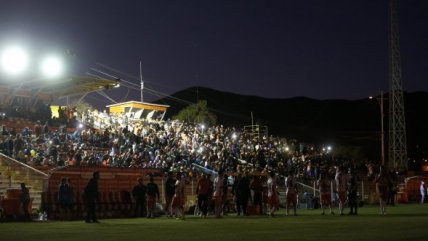 El apagón que afectó al Estadio El Cobre de El Salvador