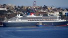 Las postales del Queen Mary 2 en su arribo a Valparaíso