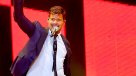 Bailes y baladas marcaron apoteósico show de Ricky Martin en Santiago