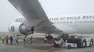 Avión de Iron Maiden se accidentó en el aeropuerto de Santiago