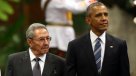 Raúl Castro recibió al presidente de EE.UU. en el Palacio de la Revolución
