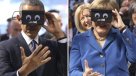 Obama y Merkel recorren la mayor feria mundial de tecnología industrial