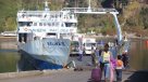 Barcazas zarparon a Castro en inicio de normalización de la zona