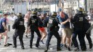 Pelea entre franceses e hinchas norirlandeses dejó siete heridos en Niza