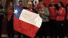 Presidenta Bachelet entregó bandera a Erika Olivera en La Moneda