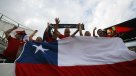 El himno de Chile sonó fuerte en Chicago en la previa del duelo ante Colombia