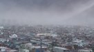 Fuertes vientos en Iquique provocan rodados