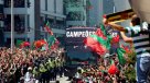 Selección portuguesa celebró la Eurocopa ante miles de hinchas en su arribo a Lisboa