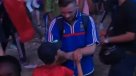 Niño portugués consoló a un triste hincha francés tras derrota en la Eurocopa