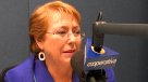 Pensiones: Bachelet descarta sistema de reparto, pero espera avanzar \