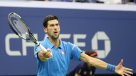 Novak Djokovic avanzó a octavos del US Open por retiro de Mikhail Youzhny