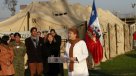 Bachelet asistió a la puesta en marcha de hospital modular de Recoleta