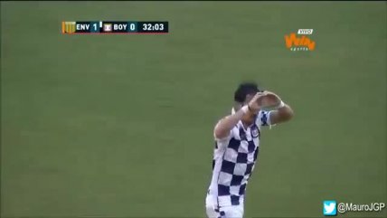 El gol de Ali Manouchehri en la caída de Boyacá Chicó ante Envigado - Cooperativa.cl