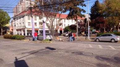 Estudiantes secundarios de Concepción se manifestaron contra el ... - Cooperativa.cl