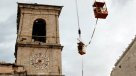 Bomberos asegura estructuras dañadas tras terremoto en Italia