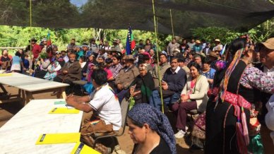 Mapuche realizan su primera Asamblea Constituyente en Temuco