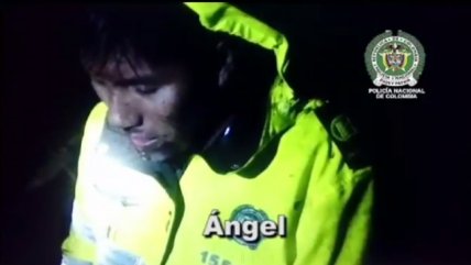 Revelan imágenes del rescate a técnico de vuelo que sobrevivió a tragedia de Chapecoense
