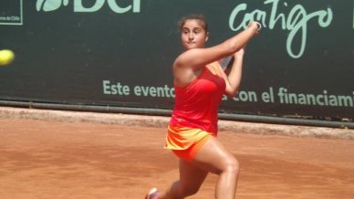 Bárbara Gatica llevó su buen momento al torneo ITF de La Paz