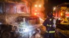 Cuatro camiones fueron quemados en la Provincia de Malleco
