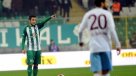 Cristóbal Jorquera fue titular en caída de Bursaspor por la liga turca