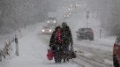 Intenso temporal de nieve se registró en Hungría