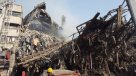 Edificio de 17 pisos se derrumbó en Teherán tras incendio
