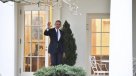 Obama se despidió del Despacho Oval en la Casa Blanca