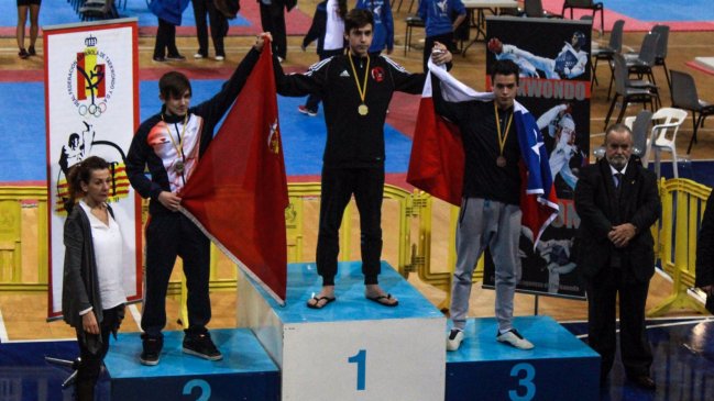  Taekwondista chileno logró un bronce en España  