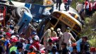 Al menos 17 muertos dejó choque entre bus y camión en Honduras