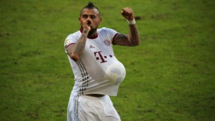 18:22Arturo Vidal festejó su anotación en Bayern Munich confirmando que será ... - Cooperativa.cl