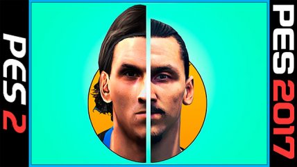 La evolución de Zlatan Ibrahimovic desde el PES 2 al 17
