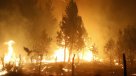 El combate del incendio forestal que obligó a evacuar 4.000 personas en Parral
