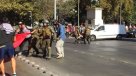 Con detenidos acabó banderazo frente a La Moneda por la Universidad Arcis