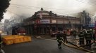 Incendio afectó a multitienda en el centro de Valdivia