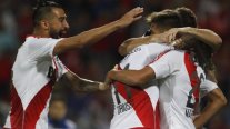 River Plate celebró en un interrumpido partido ante Independiente Medellín