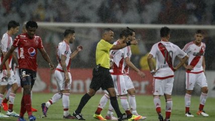 River Plate derrotó a Independiente Medellín en un lluvioso "Atanasio Girardot"