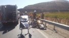 Motociclista argentino murió en accidente en Vicuña