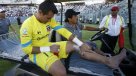 Justo Villar se resintió de su lesión en la rodilla
