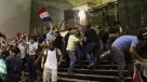 Enfrentamientos frente al Congreso paraguayo tras polémico voto de reelección presidencial