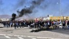 Trabajadores de la mina de Chuquicamata bloquearon accesos al yacimiento