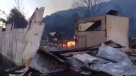 Región de Los Ríos: Incendio consumió una escuela en Neltume
