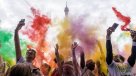 París se pintó de colores este domingo con la edición francesa de The Color Run