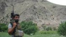 Soldados afganos patrullan zona donde cayó \