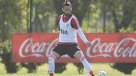 Marcelo Larrondo volvió a jugar en el categórico triunfo de River Plate sobre Temperley